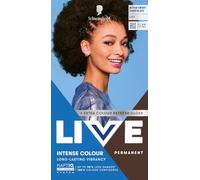 Schwarzkopf LIVE Intense Colour Hair Dye, 089 Bitter Sweet Chocolate | Permanent Hair Dye, HaptiQ Anti-Damage System, Long-Lasting Results, with Colour Refresh Gloss