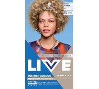 Schwarzkopf LIVE Intense Colour B16 Honey Blonde, Long-lasting Permanent Blonde Hair Dye, Iconic Blondes on Lighter Hair, With Extra No-Brassiness Gloss