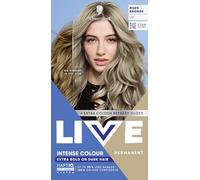 Schwarzkopf LIVE Intense Colour L61 Nude Bronde, Long-lasting Permanent Blonde Hair Dye, Iconic Blondes on Lighter Hair, With Extra Colour Refresh Gloss