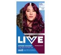 Schwarzkopf LIVE Intense Colour L76 Ultra Violet Permanent Hair Dye 1 Kit