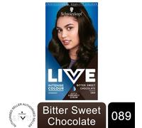 Schwarzkopf Live Intense Colour Permanent Hair Dye 089 Bitter Sweet Chocolate