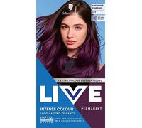 Schwarzkopf LIVE Intense Colour U69 Amethyst Chrome, Long-lasting Permanent Violet Hair Dye, With Extra Colour Refresh Gloss