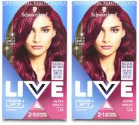 Schwarzkopf Live L76 Ultra Violet X 2