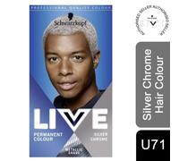 Schwarzkopf Live Permanent Colour U71 Silver Chrome