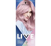 Schwarzkopf LIVE Pretty Pastels Semi-permanent Pink Hair Dye, Lasts Up To 8 Washes - Rose Gold P123