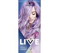 Schwarzkopf LIVE Pretty Pastels Semi-permanent Purple Hair Dye, Lasts Up To 8 Washes - Lilac Crush P120