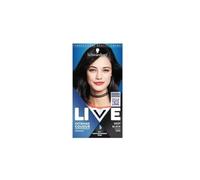 Schwarzkopf LIVE Semi-Permanent Hair Color, Deep Black 099, Rich Intense Black Hair Dye for Vibrant Long Lasting Tone, Easy Application for All Hair Types