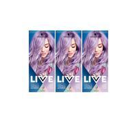 Schwarzkopf LIVE Pretty Pastels Semi-permanent Purple Hair Dye, Lasts Up To 8 Washes - Lilac Crush P120