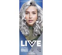 Schwarzkopf LIVE Ultra Brights Or Pastels, Vibrant Semi-permanent Silver Hair D