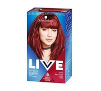 Schwarzkopf Live Intense Permanent Hair Colour Kit, Red Passion (Number 43)