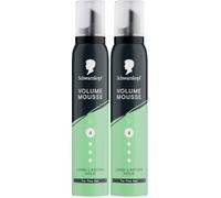 Schwarzkopf Mousse Volume 200ml, Hold Level 4, Hair Mousse for Fine Hair, Volumising Mousse that Prevents Blow-Dry Damage, Non-Sticky, Vegan Formula* (Pack of 2)