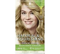 Schwarzkopf Natural & Nourishing 534 Light Beige Blonde Permanent Blonde Hair Dye Vegan