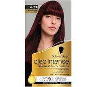 Oleo Intense Permanent Oil Colour 4-23 Burgundy Red Hair Dye, 100% Grey Coverage, Conditioner with HaptIQ System, Long-Lasting Colour, Ammonia Free