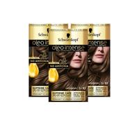 Schwarzkopf Oleo Intense 5-10 'oil Colour' No Ammonia Light Brown 3 Pack Brown One Size