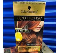 Schwarzkopf Oleo Intense Permanent Light Copper Brown Hair Dye Oil Enriched 5-77