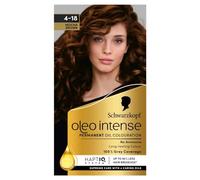 Schwarzkopf Oleo Intense Permanent Oil Colour Ammonia-free, 100% Grey Coverage, 4-18 Mocha Brown