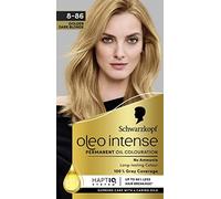 Schwarzkopf Oleo Intense Permanent Oil Colour, Ammonia-free Grey Coverage, 8-86 Golden Dark Blonde