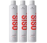 Schwarzkopf OSiS+ Freeze 3 x 500ml Osis Finish Strong Hold Hairspray