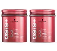 Schwarzkopf OSiS Thrill Fiber Gum 2 x 100 ml SET with STAPIZ Hair Shampoo 15 ml or Mask 10 ml