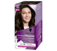 Schwarzkopf - Perfect Mousse - Hair Colour - Permanent Ammonia-Free Foam - 98% Natural Ingredients - Frosted Espresso 400