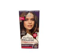Schwarzkopf Perfect Mousse Permanent Foam Colour 665 Light Chocolate Gold Level 3 Pack of 1 (1 x 93 ml