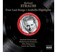 Schwarzkopf:Philharm:Matacie - STRAUSS, R.: Four Last Songs / Arabella