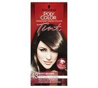 Schwarzkopf Poly Colour Tint 43 Dark Brown - Pack of 3