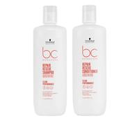 Schwarzkopf DUO BC Bonacure Repair Rescue Shampoo 1000ml & Repair Rescue Conditioner 1000ml