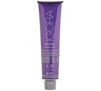 Schwarzkopf Professional Igora Royal Fashion Lights Permanent Highlight Hair Colour Cream, L-22 Dark Blue, 60 ml, 4045787389869
