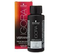 Schwarzkopf Professional Igora Vibrance Tone on Tone Hair Colour, No. 7-57 Medium Blonde Gold Copper, 60 ml 7702045561111