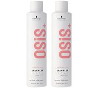 Schwarzkopf Professional OSiS Sparkler Silicone-Free Heat Protection Frizz Free Shine Detangling Shine Light Revitalization 300ml - Pack of 2