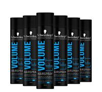 Schwarzkopf Professional Styling Volume Lift Hairspray, 48HR Extra Strong Hold, Multipack 6 x 400 ml