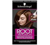 Schwarzkopf RootRetouch HairDye Gold Brown Permanent Colour Kit - Gold Brown / 1