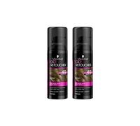 Schwarzkopf Root Retoucher, Instant Temporary Hair Dye Spray for Brunette Regrowth, Brown Duo Box