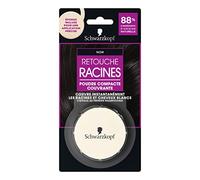 Schwarzkopf Root Touch Up - Compact Powder - Sponge Included for Precise Application - Erases with First Shampoo - 88% Natural Ingredients - Black