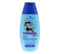 Schauma Kids Shampoo and Wash Gel Boys Pack of 3 x 250 ml