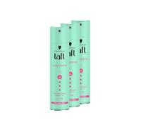 Schwarzkopf Taft Hair Spray Volume (3 x 250 ml), Hold Level 4 Hair Styling, Hair Spray for Fine Hair, Volume Hair Spray, Vegan Formula*