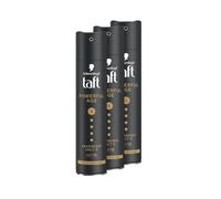 Schwarzkopf Taft Powerful Age Hairspray (3 x 250 ml), Hold Level 5 Hair Styling, Hair Spray for Fine and Thinning Hair, Fullness for Fine Hair, Vegan Formula*