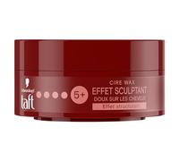 Schwarzkopf - Taft - Wax - Men's Hair Wax - Sculpting Effect - Strong Hold - Long Lasting - 24 Hour Hold - Hair Styling - 75 ml Pot