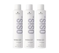 Schwarzkopf TRIPLE OSiS Refresh Dust Bodifying Dry Shampoo For Greasy Hair And Scalp Instant Volume Hair Grip Fullness 300ml