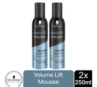 Schwarzkopf Professional Styling Volume Lift Mousse, 48HR Extra Strong Hold, Multipack 6 x 250 ml