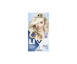 Schwarzkopf Women's Live Absolute Intense 'Hair Dye' 00A Platinum Blonde in Silver Schwarzkopf Silver