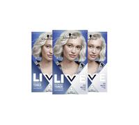 Schwarzkopf Women's LIVE Colour + Lift 'Hair Dye' Deep Coral L77 6 Pack in Silver Schwarzkopf Silver