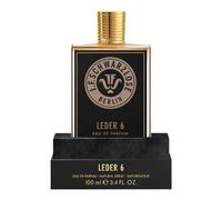 Schwarzlose Leder 6 - Unisex EDP Spray Fragrance - Long Lasting and Captivating Perfume with Bergamot, Lemon, Orange Blossom, and Nutmeg - Body Spray with Incredible and Unique Scent - 3.4 oz
