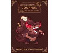 Schwarzwalder Cookie Journal: Grands Carreaux Ruled French School Writing Paper Notebook 120 Pages for Cursive and Calligraphy, Handwriting Practice