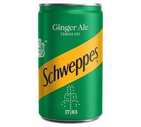 Schweppes Canada Dry Ginger Ale - 150ml Mini Cans - 24 Pack