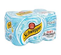 Schweppes Diet Lemonade (6x330ml) - Pack of 2