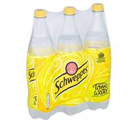 Schweppes Indian Tonic Water (3x1L) - Pack of 2