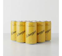 Schweppes Indian Tonic Water Mini Cans, 150ml, Pack of 6, Carbonated Mixer