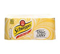 Schweppes Slimline Indian Tonic Water Can, 12 x 150ml